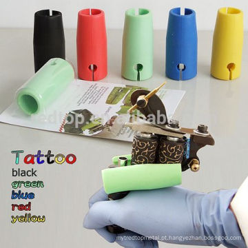 Big Promoção Silicone colorido Tattoo Grip mangas de capa